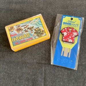 Hawaii Playing Cards and Bookmark